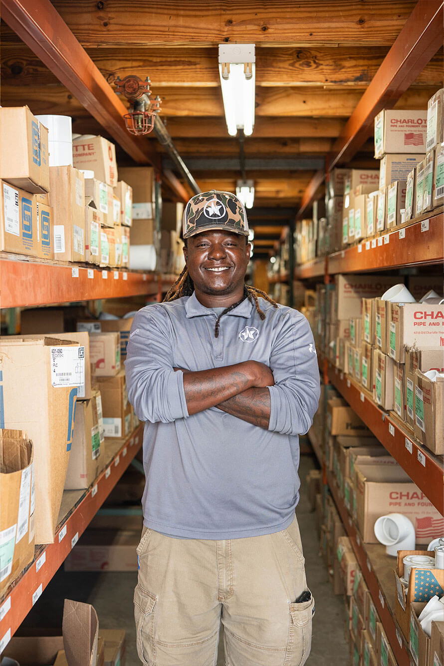 Team Member Standing