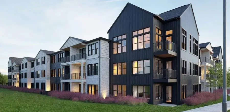 A photo of modern multifamily flats